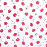 Cotton Jersey Shells Metallic – white/red,  thumbnail number 1