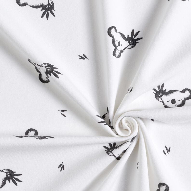 Cotton Jersey little koala – ivory,  image number 3