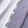GOTS Cotton Jersey Mini Check | TCC x LOOKS by Wolfgang Joop – blue lilac/white,  thumbnail number 4