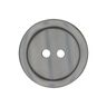 Basic 2-Hole Plastic Button - grey,  thumbnail number 1