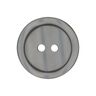 Basic 2-Hole Plastic Button - grey,  thumbnail number 1