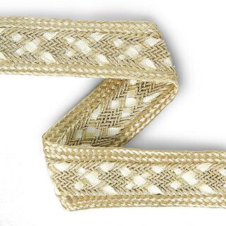 Dress Trim, 25 mm – gold metallic, 