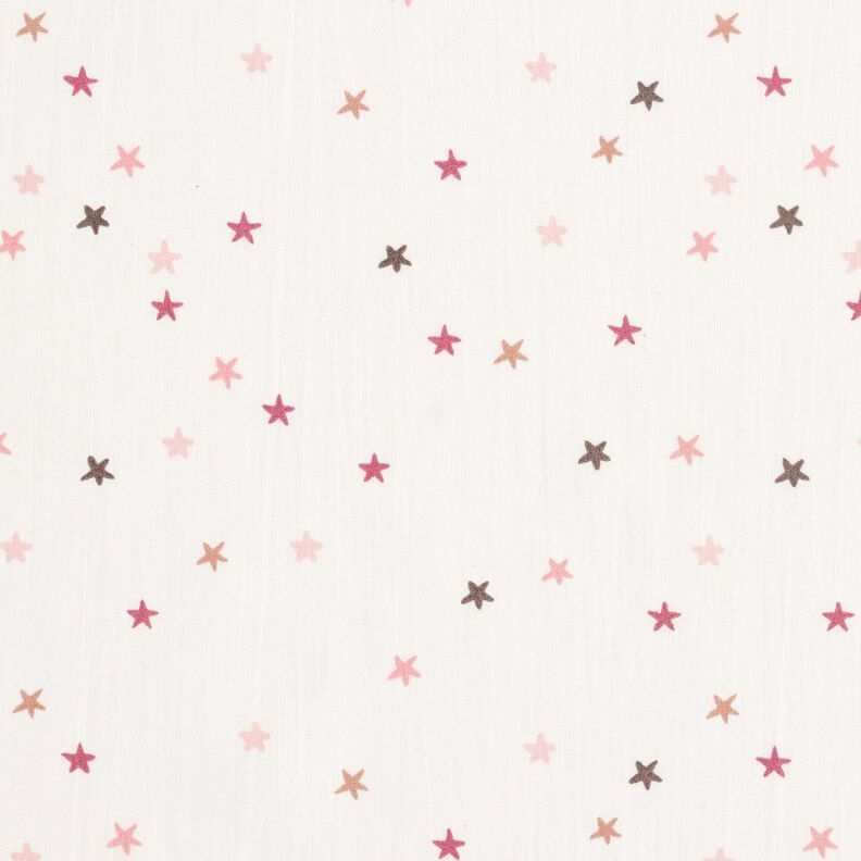Cotton Poplin little stars – ivory, image number 1