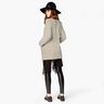 Coat Fabric Wool Blend Glitter houndstooth – mocca/offwhite,  thumbnail number 5