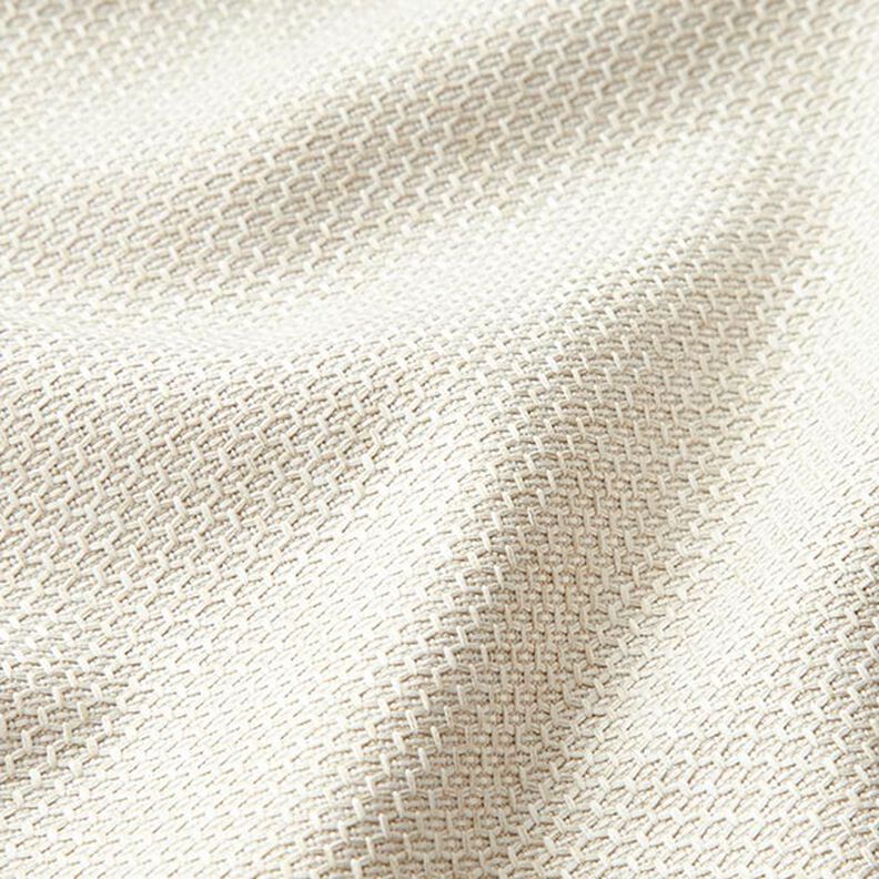 Upholstery Fabric Honeycomb texture – light beige,  image number 2