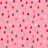 Cotton Poplin Mini Fir Trees – pink/white,  thumbnail number 1