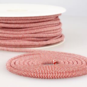 Outdoor Elastic cord [Ø 5 mm] – red/white, 