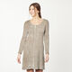 Plain Crushed Velvet – dark taupe,  thumbnail number 5