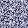 French Terry Big Flowers | Poppy Fabrics – denim blue,  thumbnail number 1