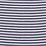 Tubular ribbing for cuffs narrow rings – navy blue/white,  thumbnail number 1