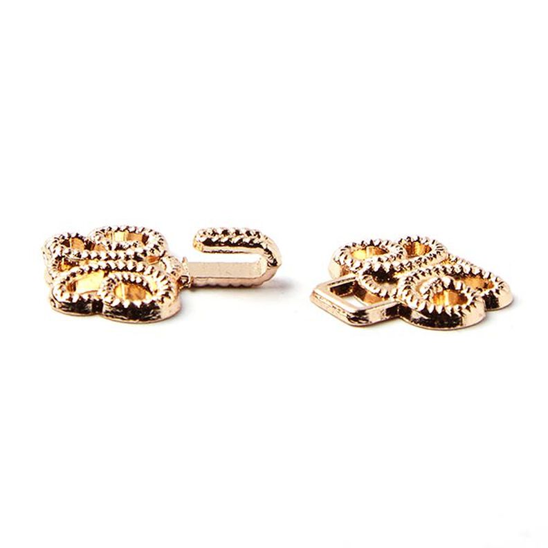 Metal Trim Closure - gold metallic,  image number 2