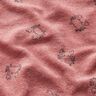 terry cloth jersey Crabs – dark dusky pink,  thumbnail number 2