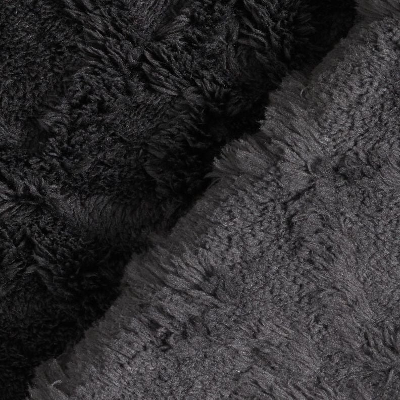 Faux Fur Diamonds – black, image number 4