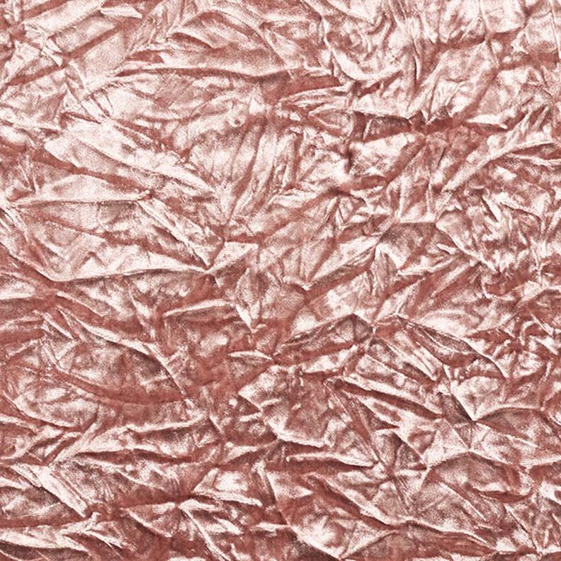 Crushed stretch velvet – dusky pink,  image number 1