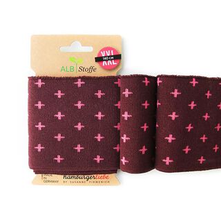 GOTS Organic knit ribbing CUFF ME ICON [140 cm | 8 cm] | Albstoffe | Hamburger Liebe, 