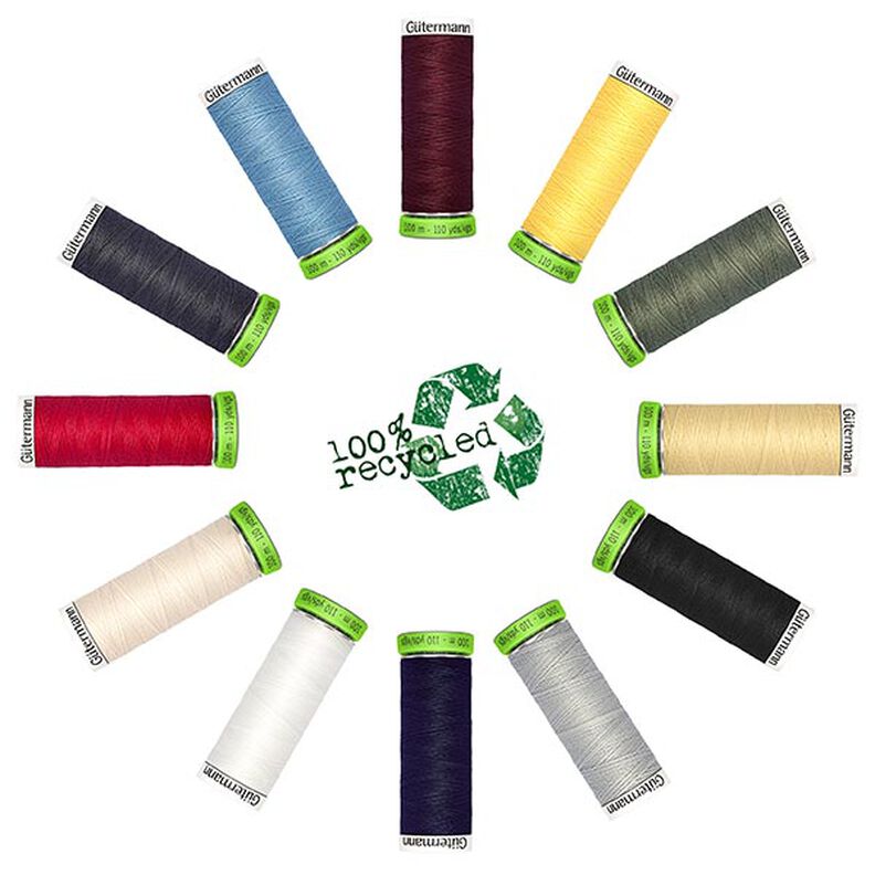 Sew-All rPET [369] | 100 m | Gütermann – burgundy,  image number 2