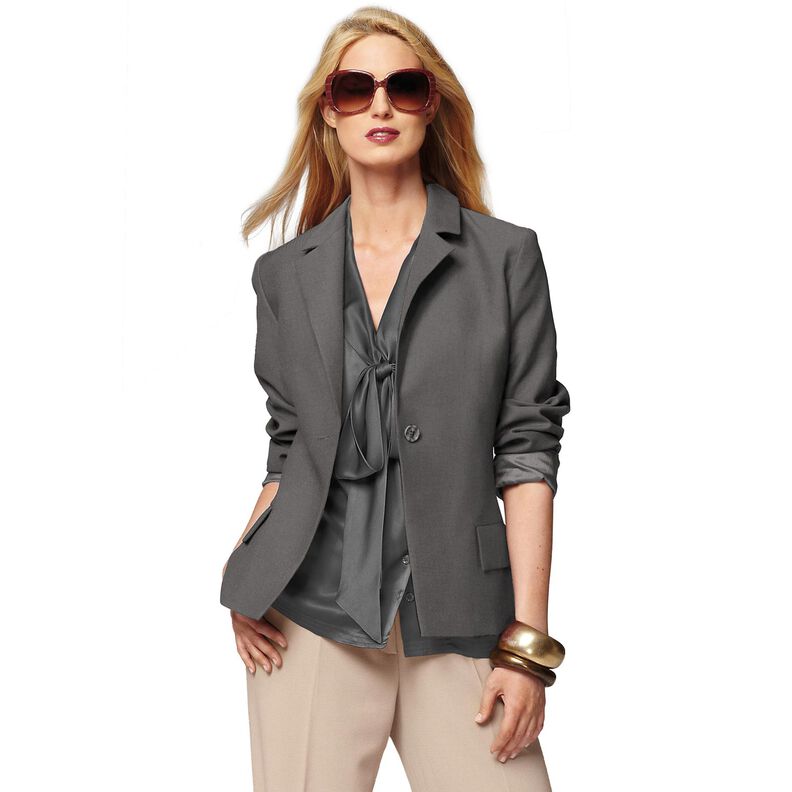 Bi-Stretch Gabardine – slate grey,  image number 6