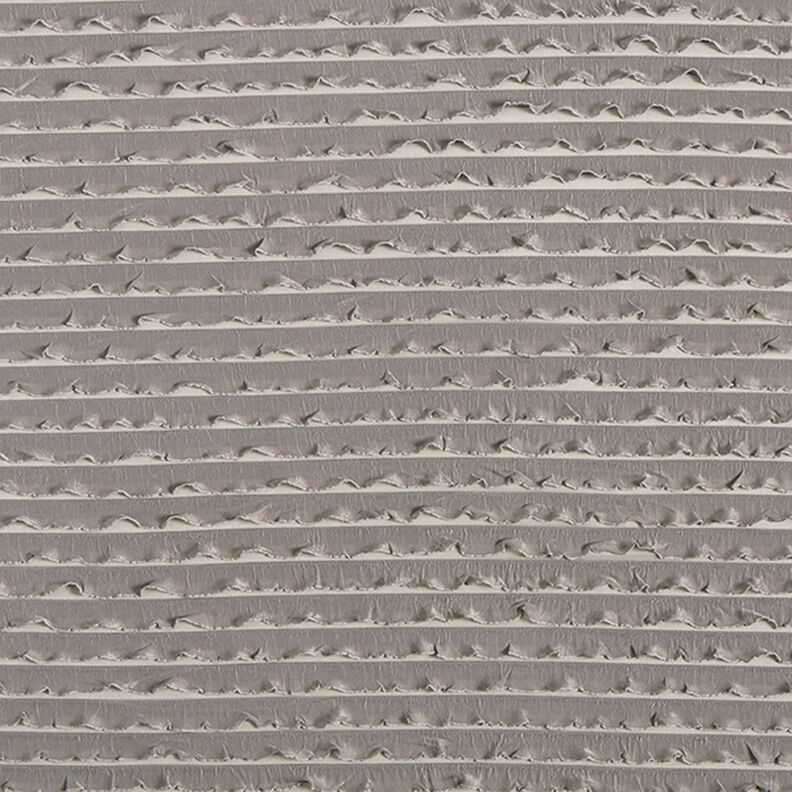 Horizontal Stripes Batik Ruffled Jersey – dark taupe,  image number 1