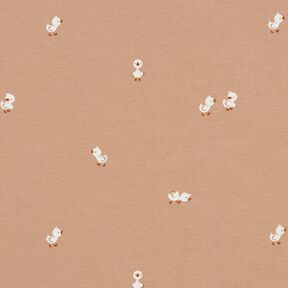 Cotton Jersey chick – light brown, 