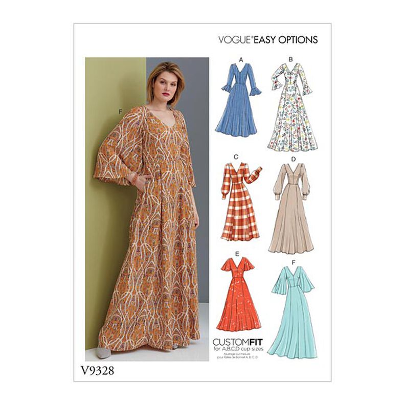 Dress, Vogue 9328 | 6 - 14,  image number 1