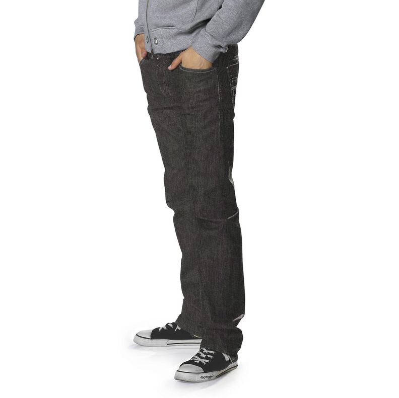 Lightweight cotton denim – black,  image number 7