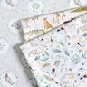 Cotton Poplin jungle animals Digital Print – white/anemone,  thumbnail number 5