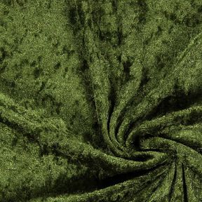 Panne velvet – dark olive, 