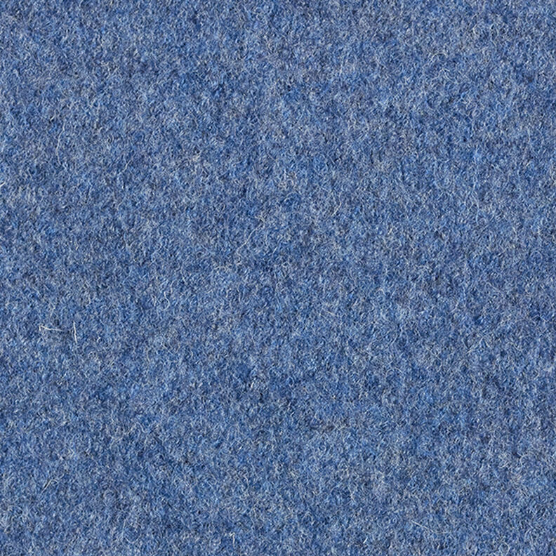Fulled woollen loden Mottled – denim blue,  image number 5