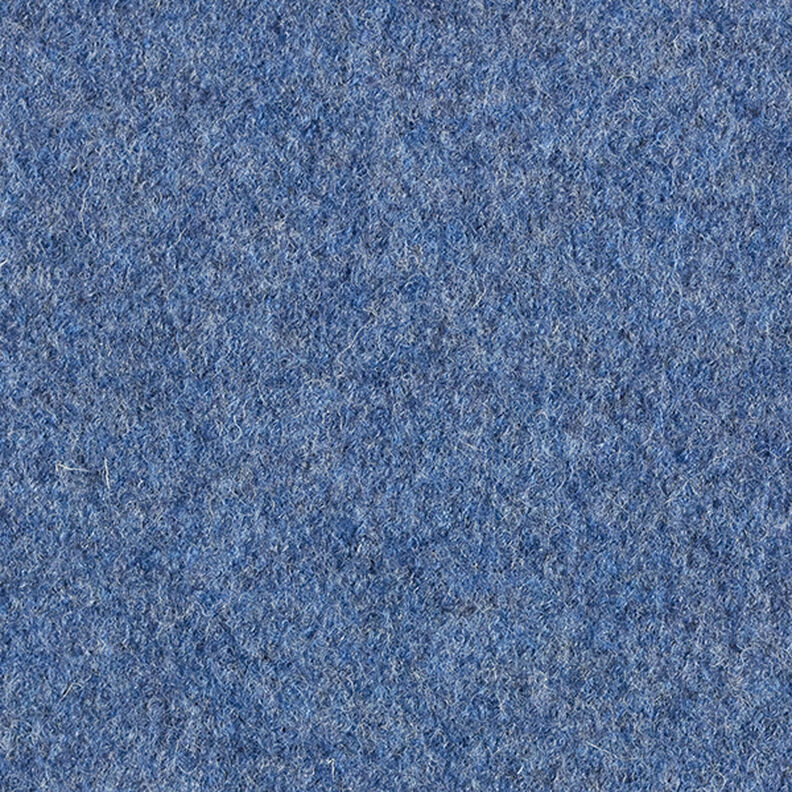 Fulled woollen loden Mottled – denim blue,  image number 5