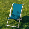 Outdoor Deckchair fabric Plain 44 cm – petrol,  thumbnail number 4