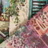Decorative Panel Tapestry Fabric Vespa – carmine/light beige,  thumbnail number 4