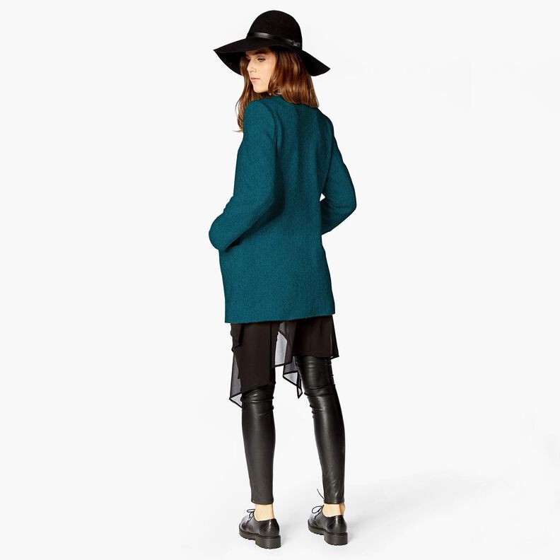 Fulled woollen loden – petrol, image number 12