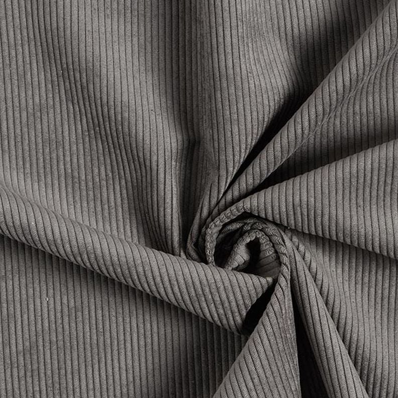 Upholstery Fabric Cord-Look Fjord – grey, image number 1