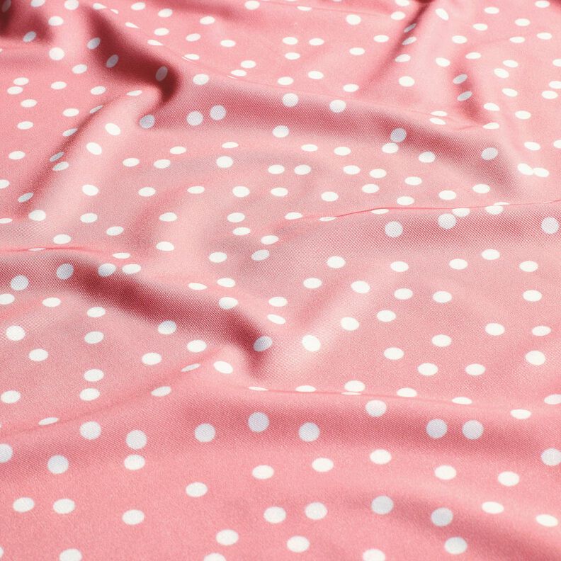 Swimsuit Fabric UPF50 Little Dots – pink/white,  image number 2