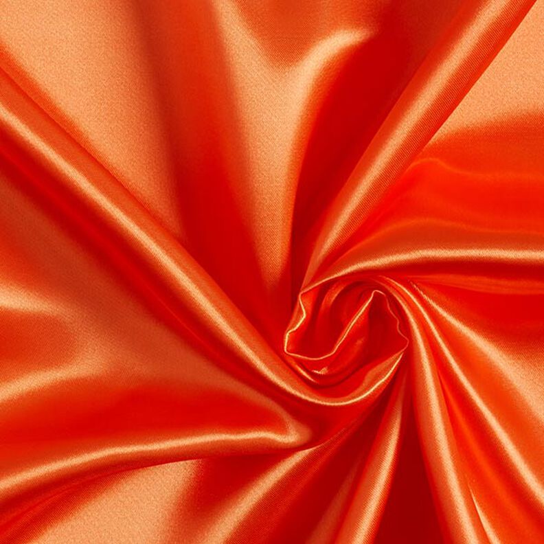 Polyester Satin – orange,  image number 1