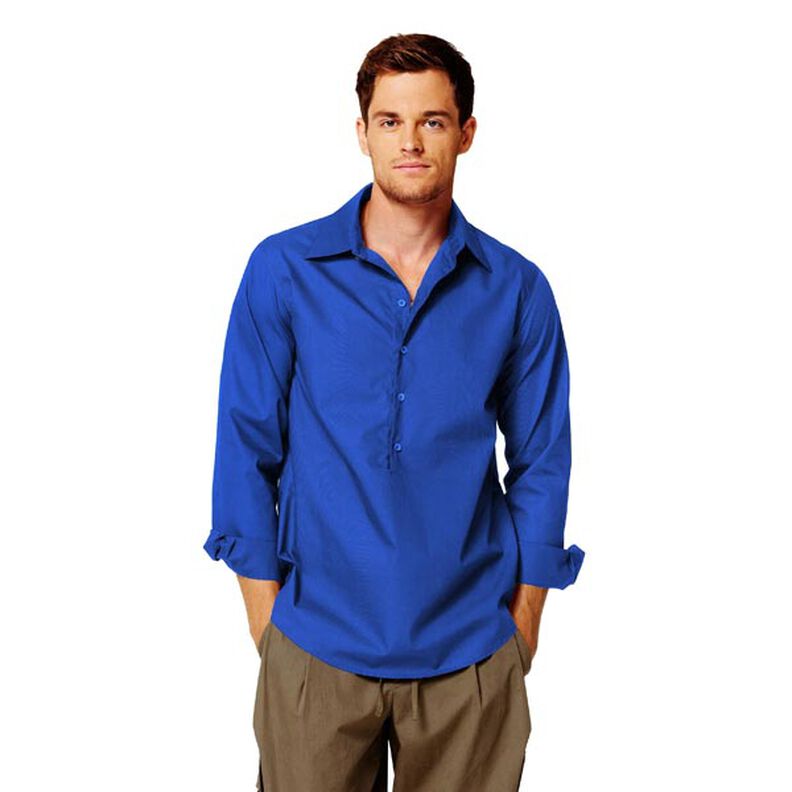 Cotton Poplin Plain – royal blue,  image number 7