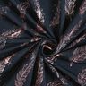 Cotton Jersey gold nibs | Glitzerpüppi – blue-black/dark dusky pink,  thumbnail number 3
