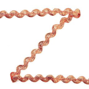 Lurex Rickrack [12mm] - copper, 