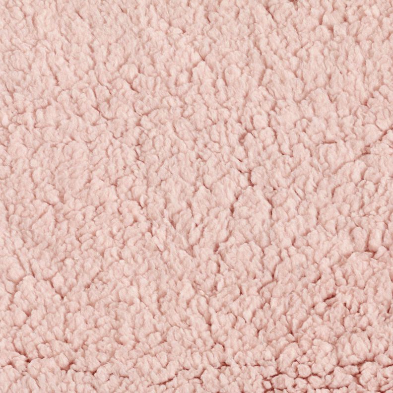 cuddly teddy fur fabric – rosé,  image number 1