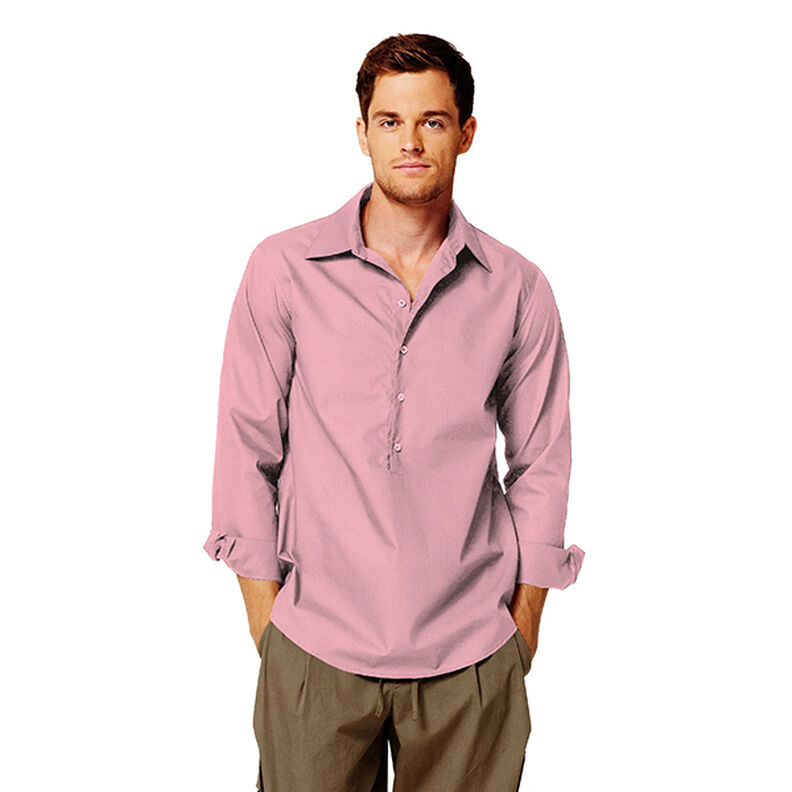 Cotton Poplin Plain – dusky pink,  image number 6