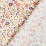 Cotton Cretonne scattered flowers – merlot/white,  thumbnail number 4