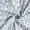 Cotton Poplin sea of flowers – denim blue/white,  thumbnail number 3