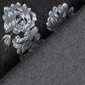 Chambray Small Roses – black/white,  thumbnail number 4