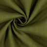 Linen fabric Ramie mix medium – dark olive,  thumbnail number 3