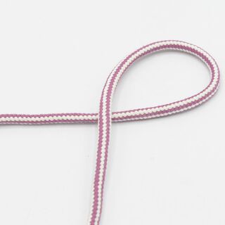 Cotton cord 2-colour [Ø 8 mm] – dark dusky pink, 