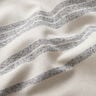 Decor Fabric Half Panama Woven stripes – steel blue/natural,  thumbnail number 2