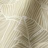 Outdoor Fabric Canvas leaf lines – dark beige,  thumbnail number 3