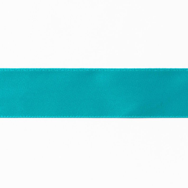Satin Ribbon [25 mm] – aqua blue,  image number 1