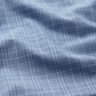 Shirt fabric fine checks – white/denim blue,  thumbnail number 2