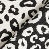 Decor Fabric Jacquard leopard print – ivory/black,  thumbnail number 4